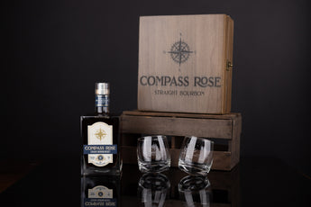 Compass Rose - Straight Bourbon Whiskey - 44.5% ABV